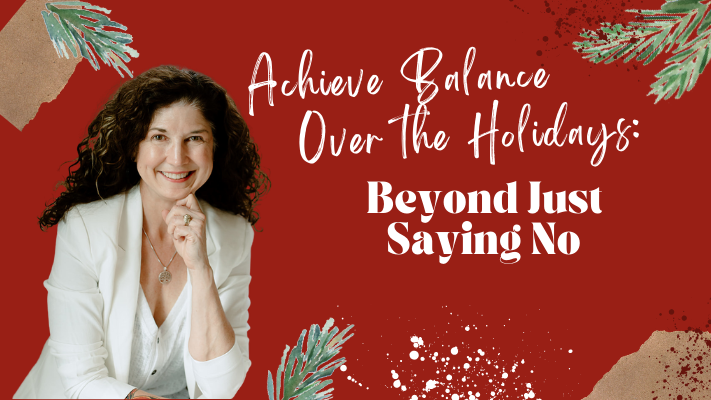 Kate Walker Training Achieve Balance Over the Holidays